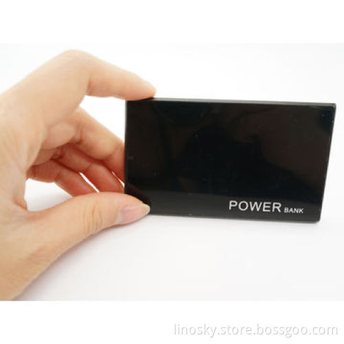 Promotional gift power bank, business card power bank, credit card power bank, 2,200mAh
